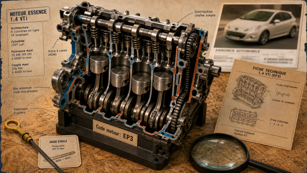 Moteur 1.4 VTi : codes compatibles et pièges d’occasion à éviter