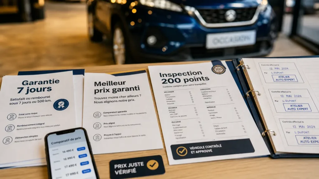 Remboursement CapCar : 7 jours, meilleur prix garanti et vice caché