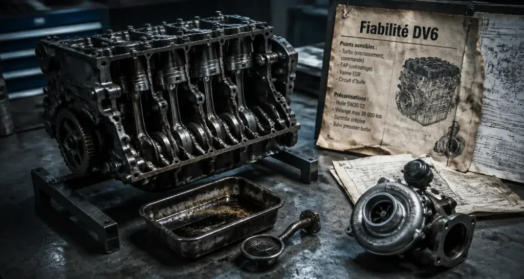Moteur 1.6 HDi : Fiabilité, pannes récurrentes et entretien pour atteindre les 300 000 km