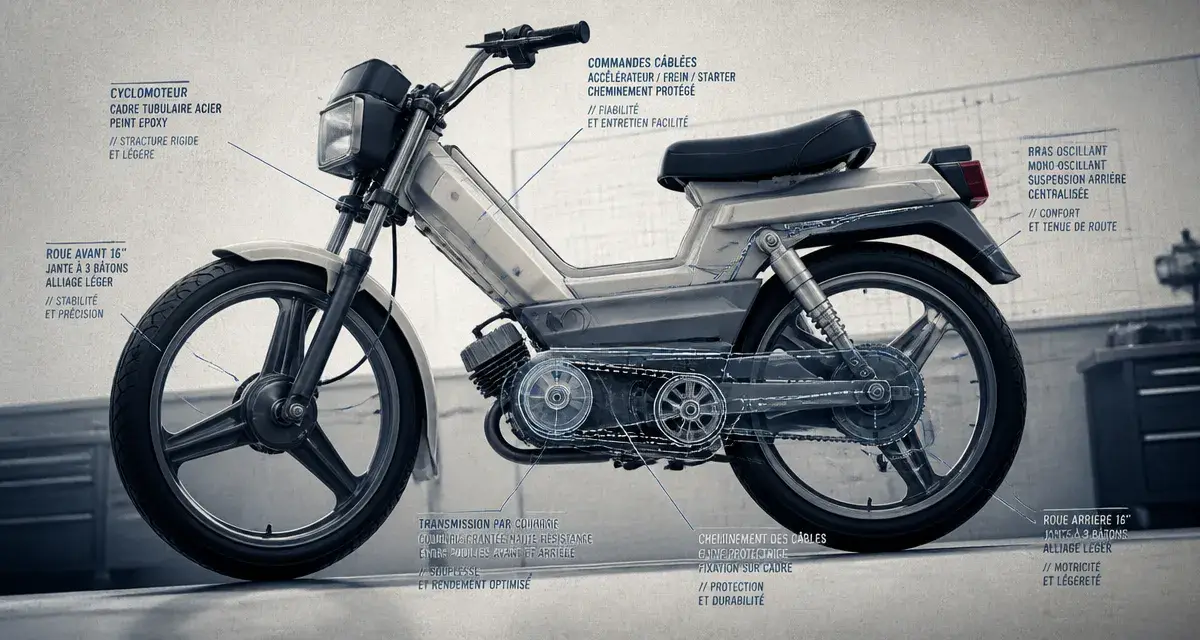 Peugeot Fox : cyclomoteur urbain, 30 ans de mobilité