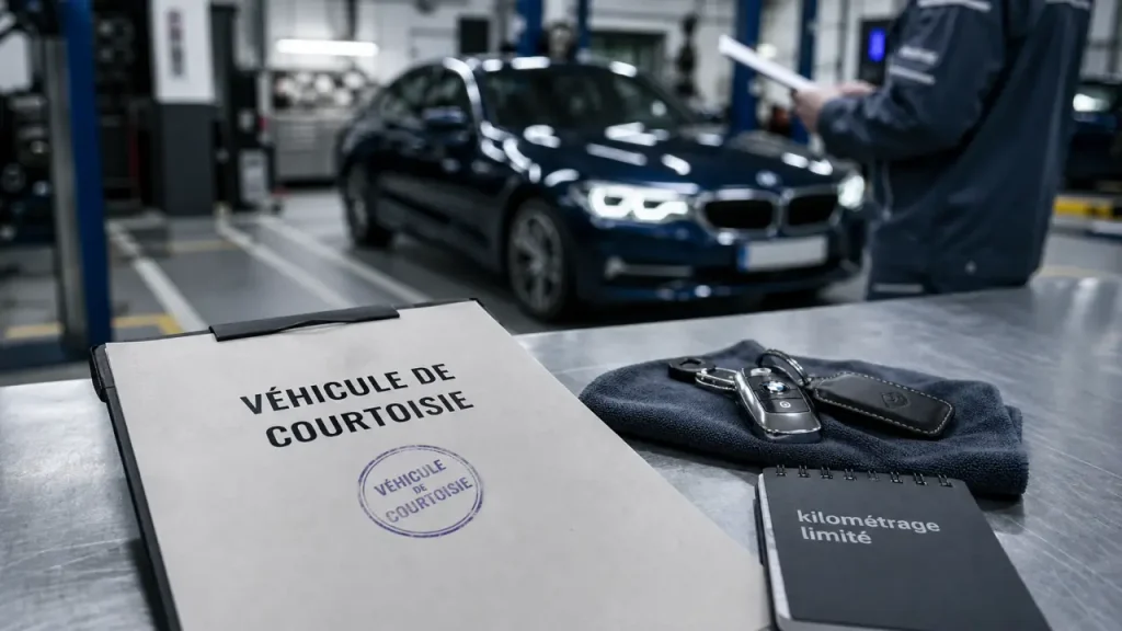 Véhicule de courtoisie gratuit : conditions, assurance et frais à éviter