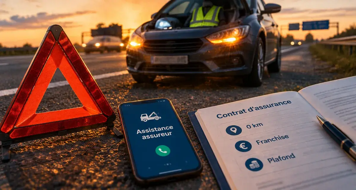 Comment faire rapatrier sa voiture en panne : appel assistance assureur au bord de la route