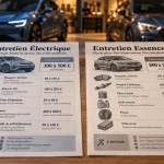 Coût entretien voiture électrique vs essence : pneus à surveiller