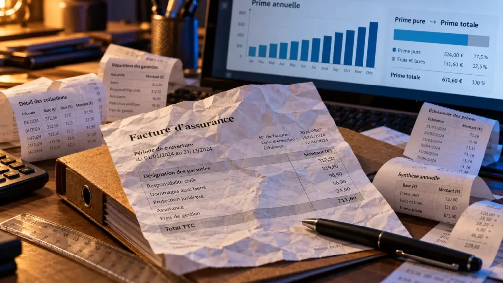 Prime d’assurance : comprendre le calcul et réduire le coût sans sacrifier les garanties