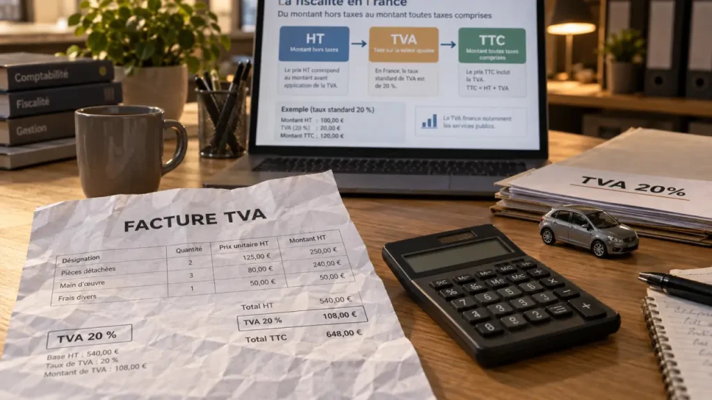 La TVA sur une voiture dépend du vendeur, du véhicule et de son usage
